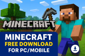 Minecraft Free Download for PC/Mobile – Complete Guide