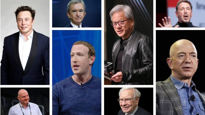 Top 10 Richest People in the World – July 2025